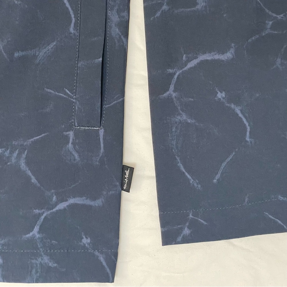 Travis Mathew Indigo Navy Patterned Windbreaker J… - image 11